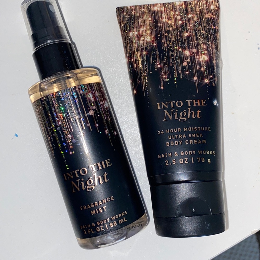 Into the night perfume/lotion travel size